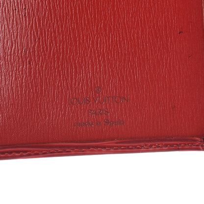 Louis Vuitton Epi Porte-Cartes Credit Yen Wallet Castillan Red 7 of 10