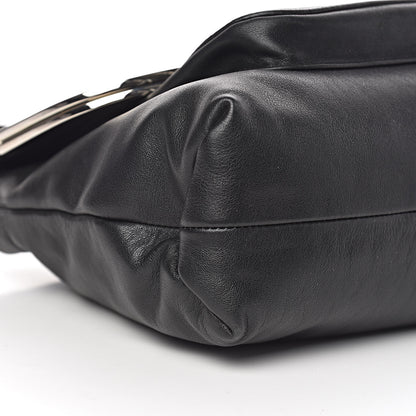 Dolce & Gabbana Calfskin Miss Sleek Shoulder Bag Black 7 of 9