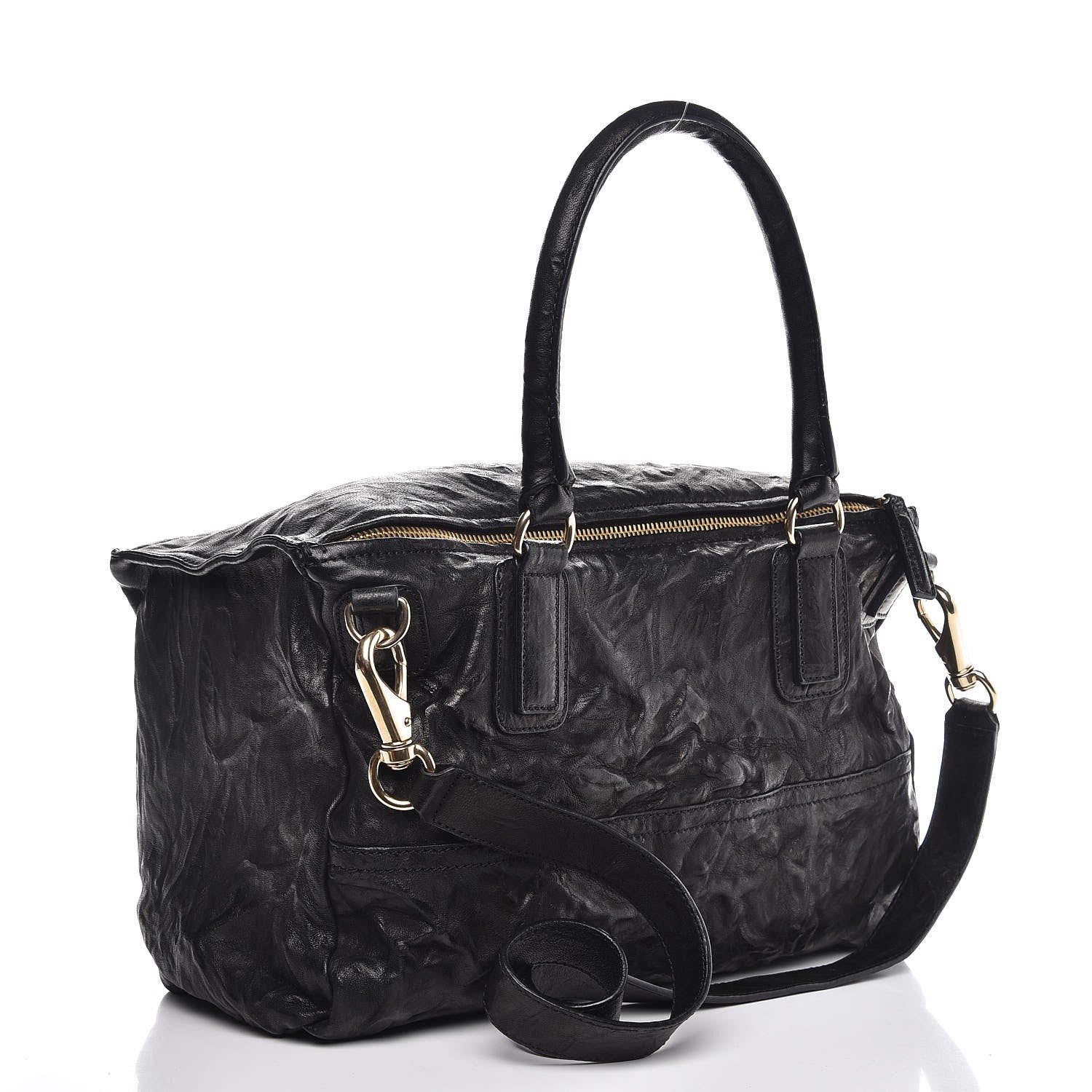 Givenchy Tumbled Sheepskin Large Pandora Black 4 of 8