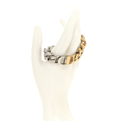Christian Dior Metal Danseuse Etoile Chain Bracelet Gold Silver 2 of 5