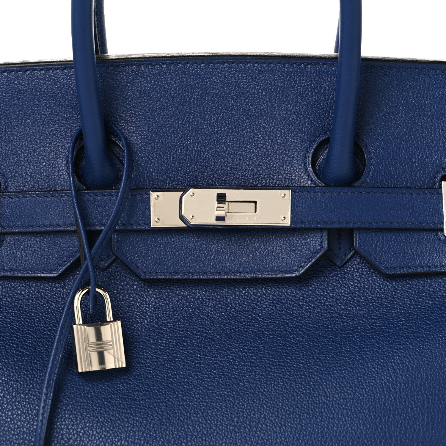 Hermes Taurillon Novillo Sea Surf Birkin 35 Bleu Saphir 7 of 11