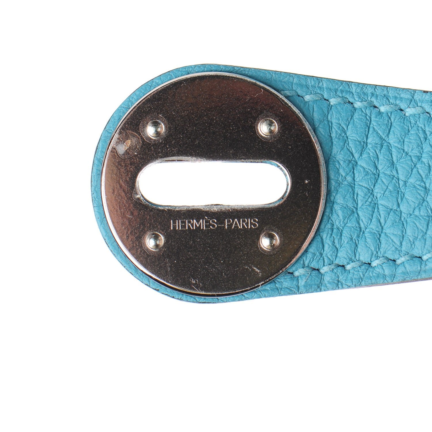 Hermes Taurillon Clemence Lindy 26 Bleu Saint Cyr 10 of 15