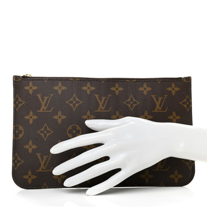 Louis Vuitton Monogram Neverfull MM GM Pochette 2 of 6