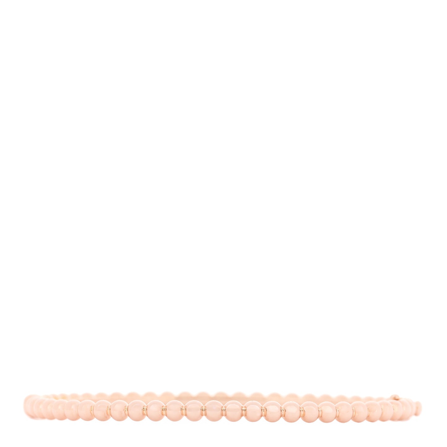 18K Rose Gold Perlee Pearls of Gold Bracelet M