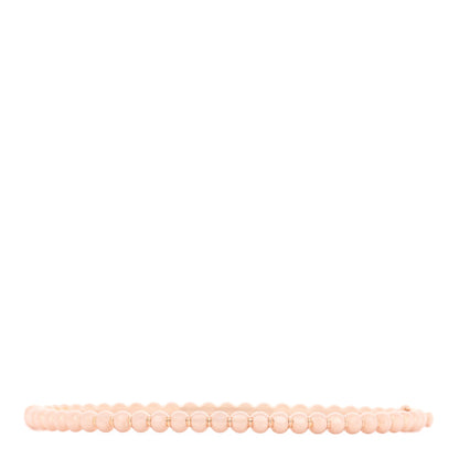 Van Cleef & Arpels 18K Rose Gold Perlee Pearls of Gold Bracelet M 2 of 4
