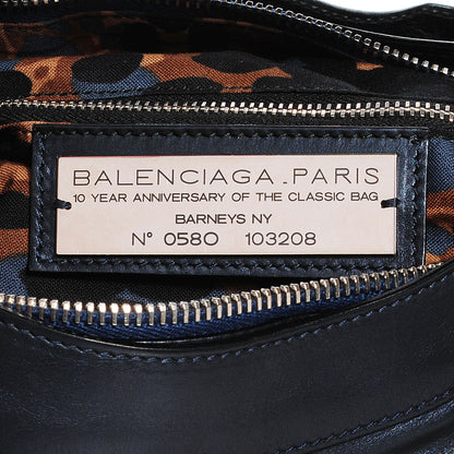 Balenciaga Iridescent Agneau Classic Hardware First Bleu Mineral 12 of 13