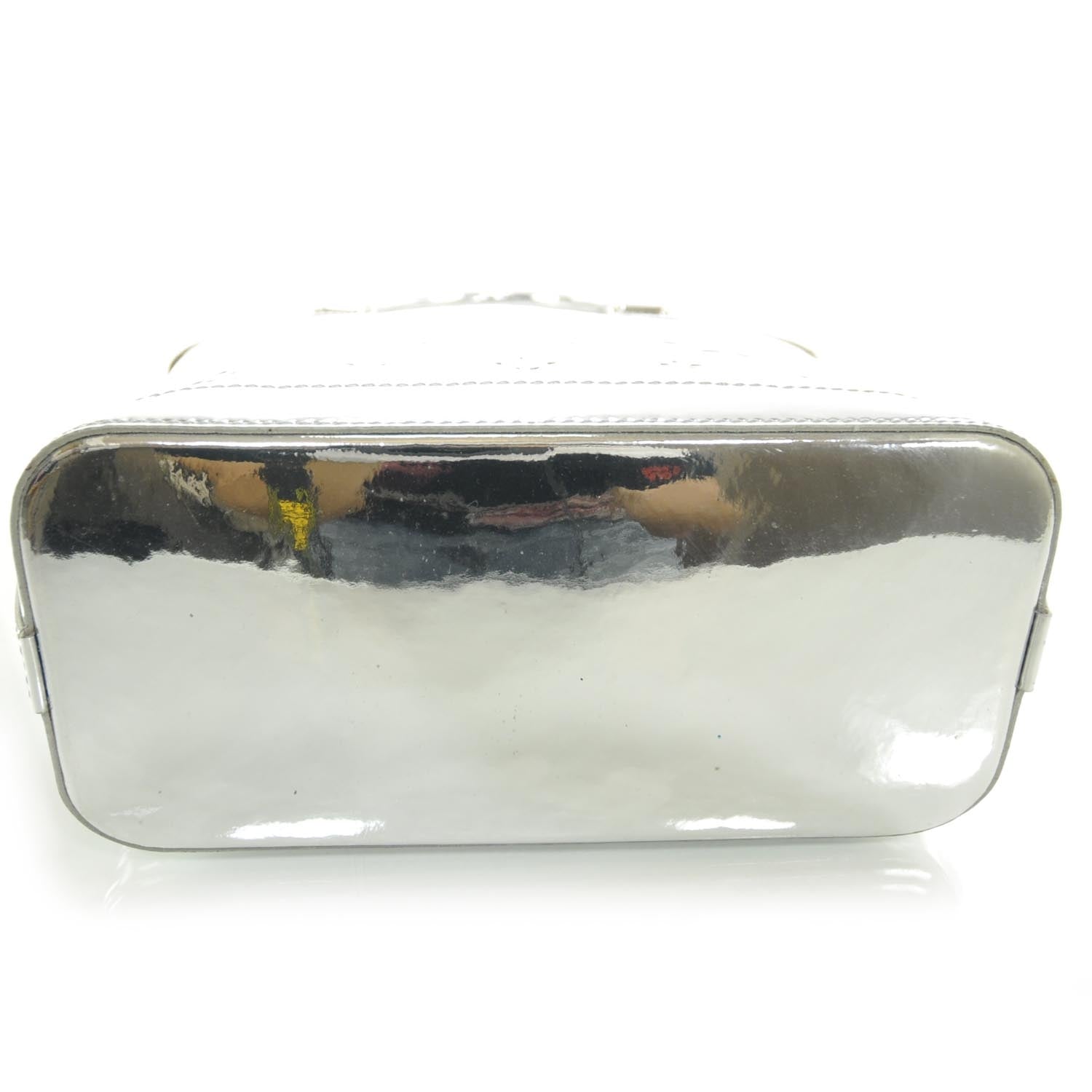 Louis Vuitton Monogram Miroir Lockit Silver 4 of 8