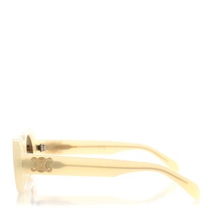 Celine Acetate Triomphe 01 Sunglasses CL 40194U White 3 of 9