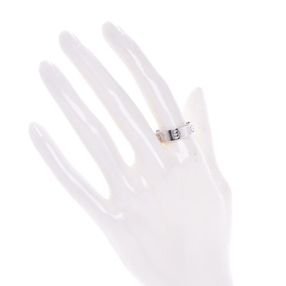 Cartier 18K White Gold 5.5mm LOVE Ring 58 8.25 2 of 8