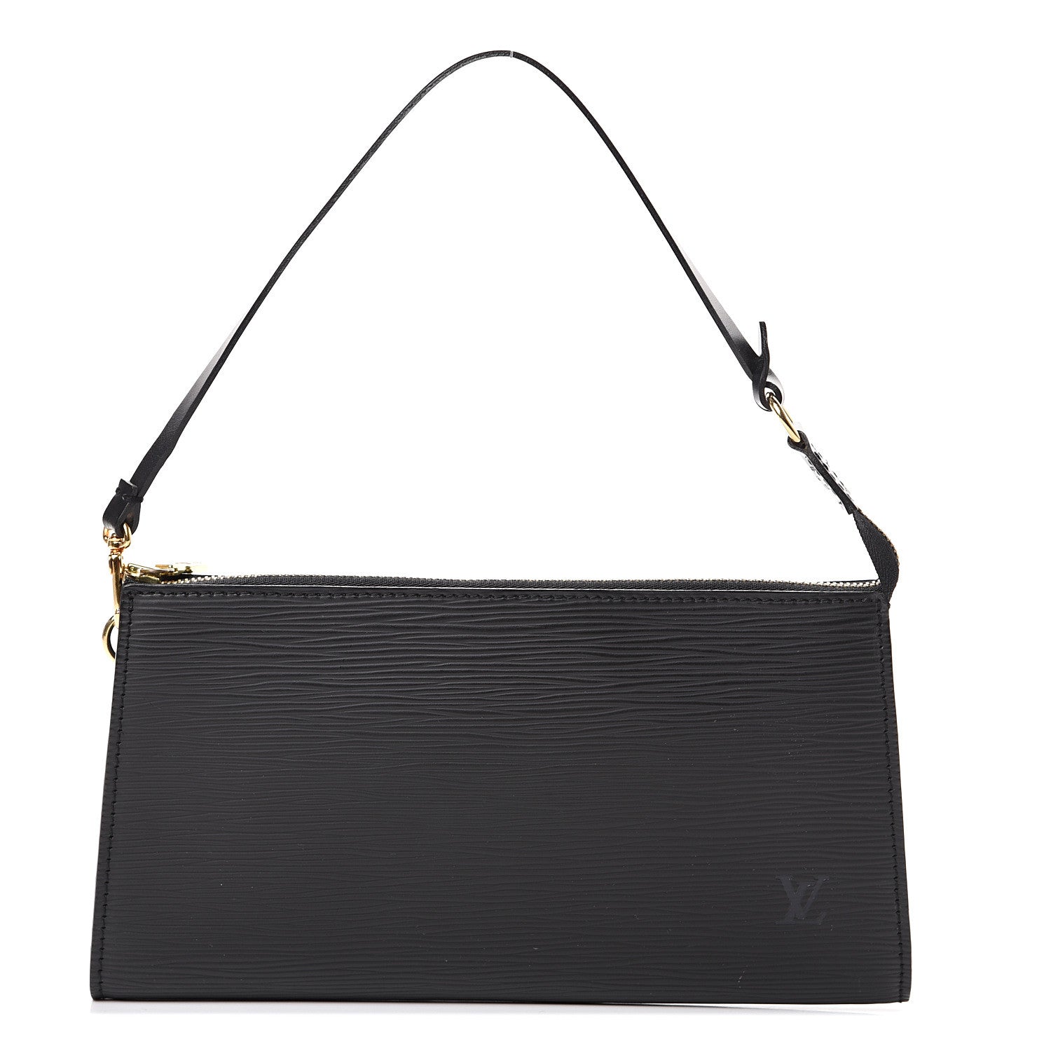 Louis Vuitton Epi Pochette Accessories 24 Black 1 of 11