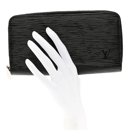 Louis Vuitton Epi Zippy Wallet Black 2 of 7