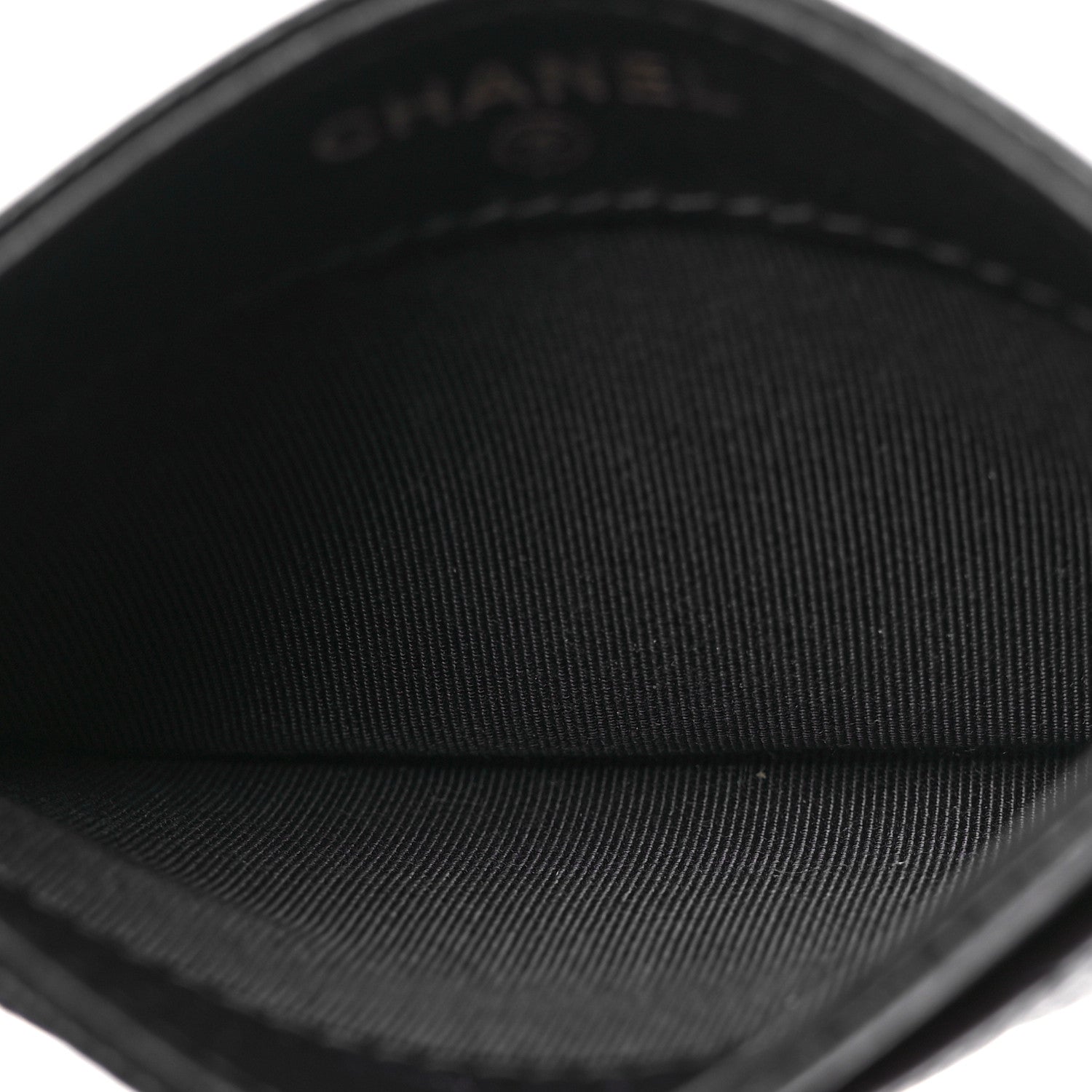 Chanel Caviar Quilted Card Holder Navy 5 of 10