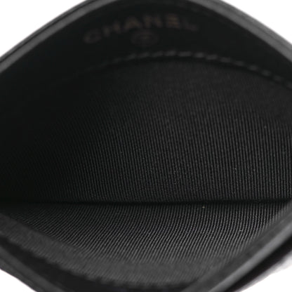 Chanel Caviar Quilted Card Holder Navy 5 of 10
