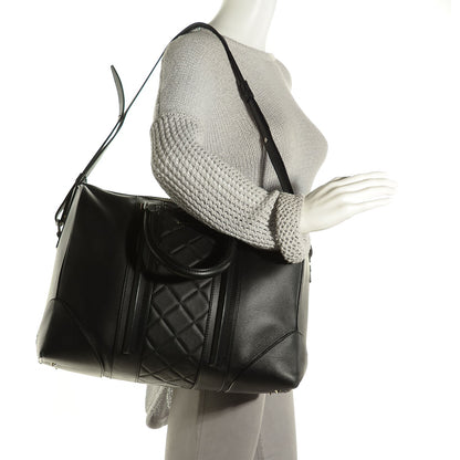 Givenchy Lambskin Quilted Large Lucrezia Black 2 of 8