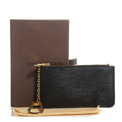 Louis Vuitton Epi Key Pouch Black 8 of 8