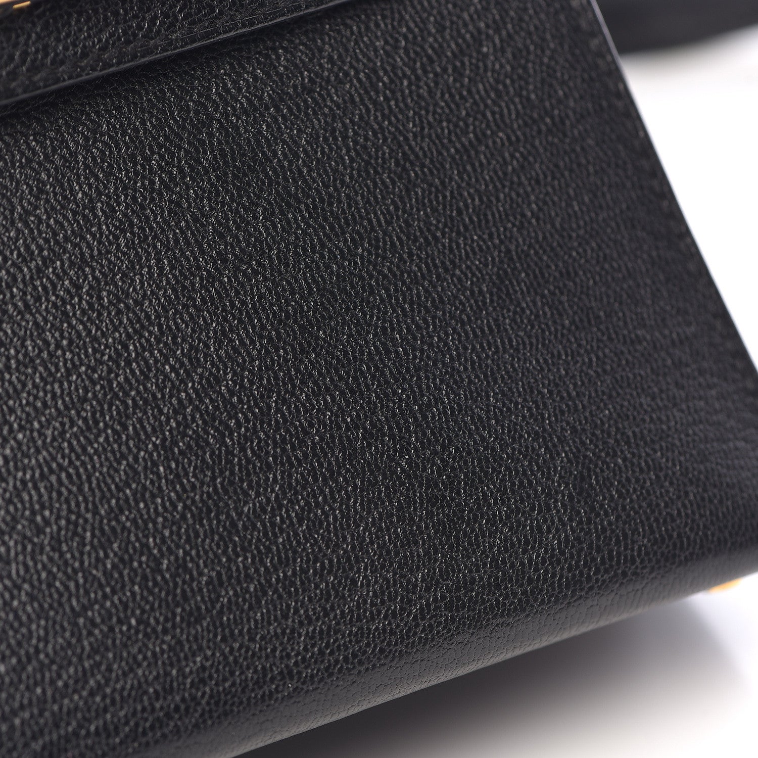 Hermes Chevre Mysore Mini Kelly Sellier 20 Black 30 of 35