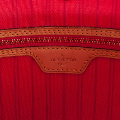 Louis Vuitton Damier Azur Delightful MM Pink 6 of 8