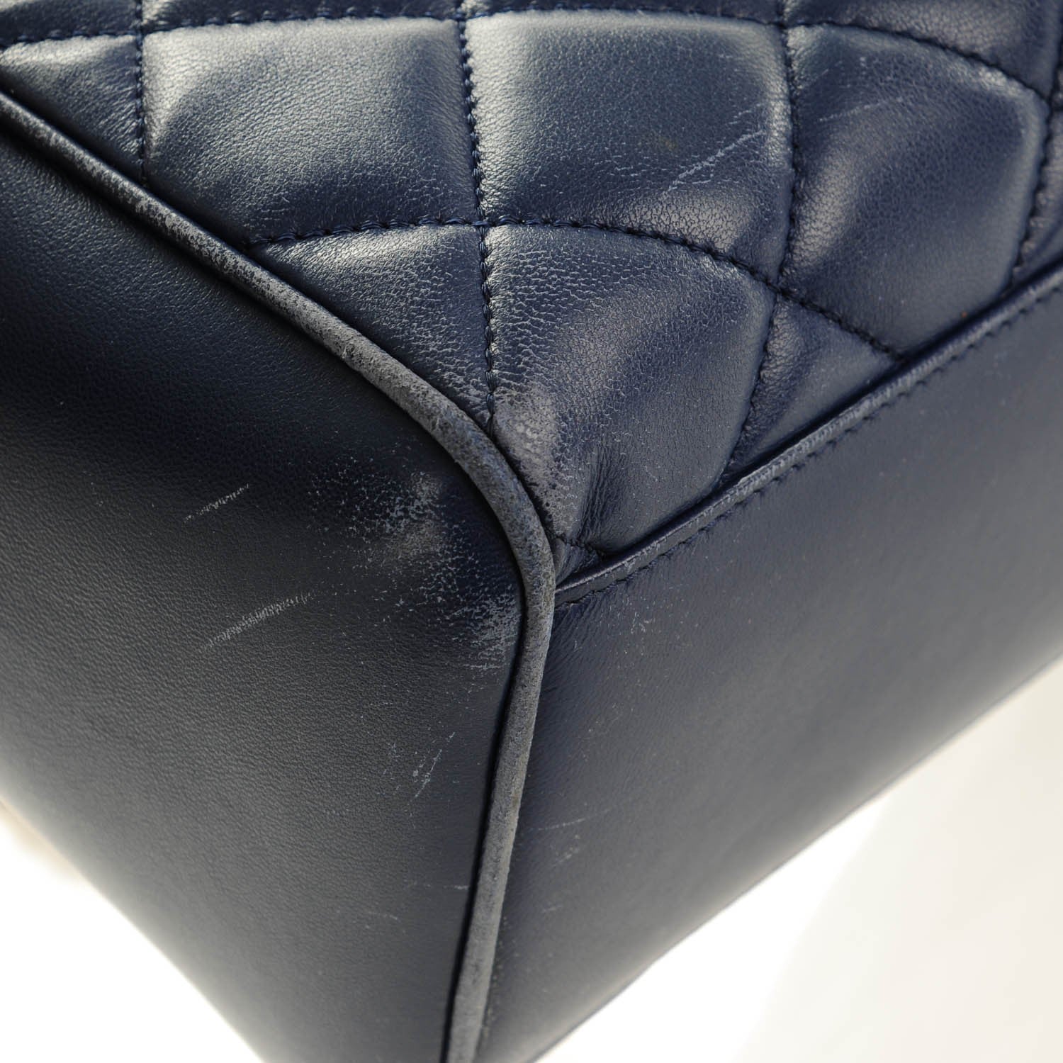 Chanel Lambskin Misia Camera Case Flap Navy Blue 11 of 13