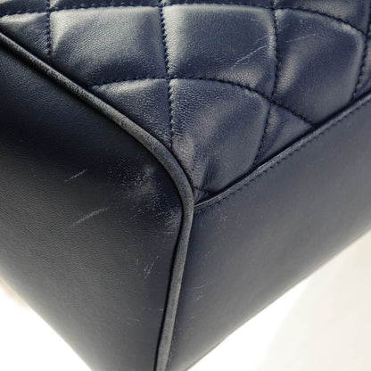 Chanel Lambskin Misia Camera Case Flap Navy Blue 11 of 13