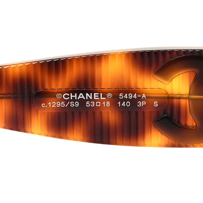 Chanel Square Polarized CC Sunglasses 5494-A Tortoise Brown 5 of 7