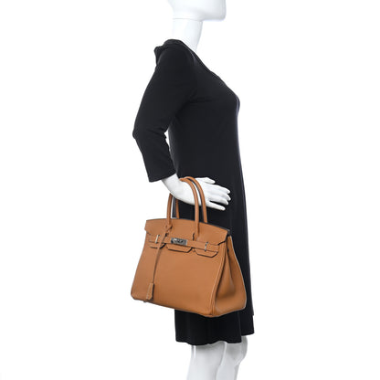 Hermes Togo Birkin 30 Caramel 3 of 10