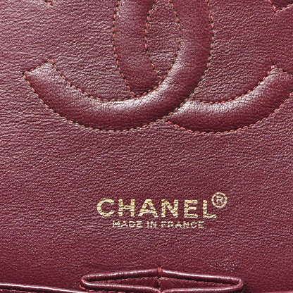 Chanel Caviar Quilted Medium Double Flap Burgundy 6 of 11