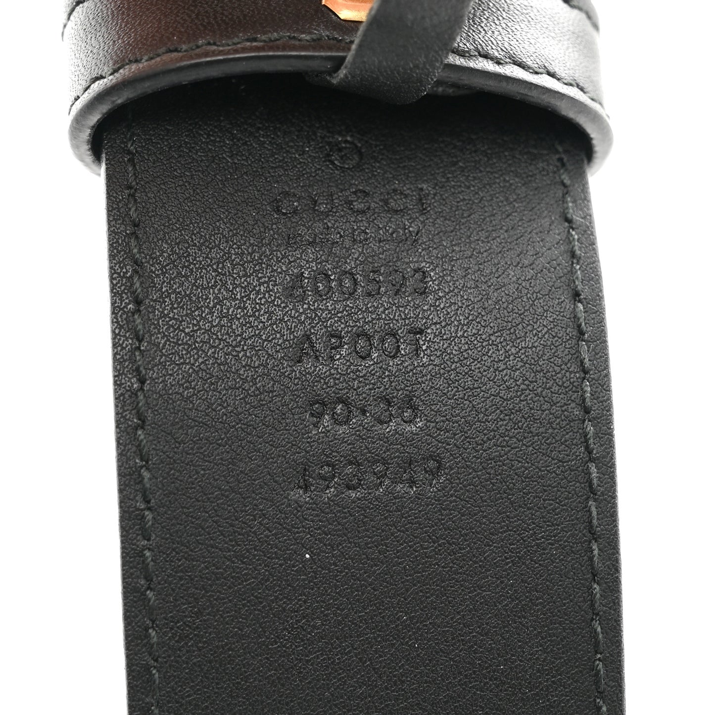 Calfskin Double G 40mm Belt 90 36 Black