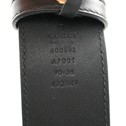 Gucci Calfskin Double G 40mm Belt 90 36 Black 5 of 7