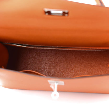 Hermes Epsom Kelly Sellier 32 Orange 5 of 10