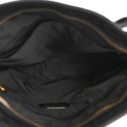 Chanel Caviar Logo Shoulder Bag Black 5 of 15