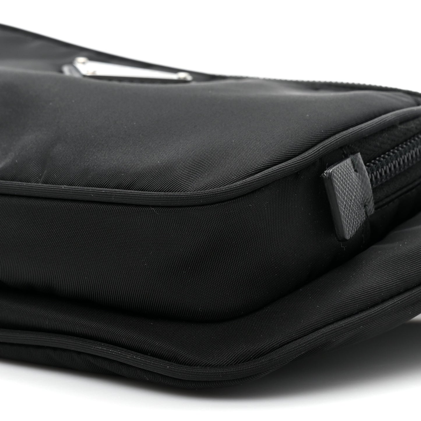 Re-Nylon Saffiano Belt Bag Black