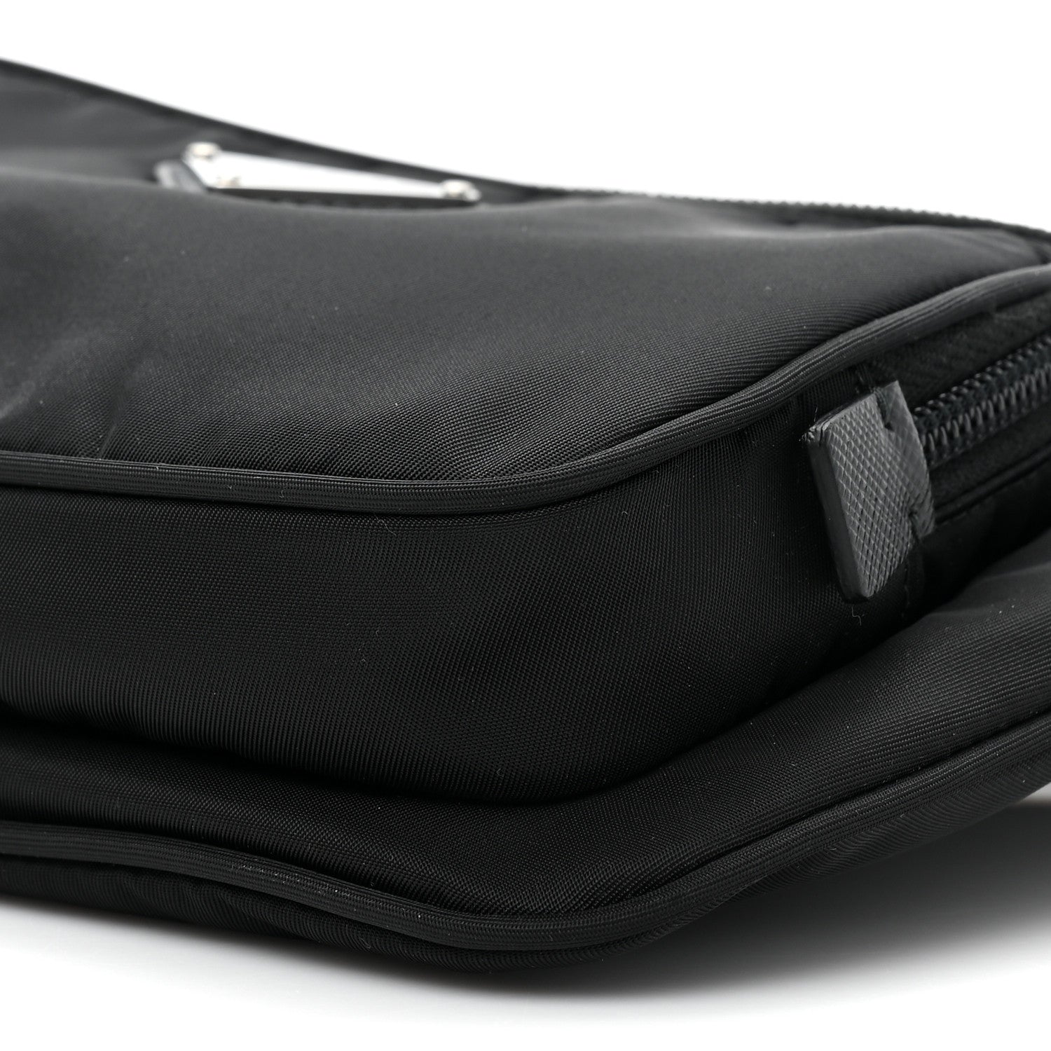 Prada Re-Nylon Saffiano Belt Bag Black 8 of 11