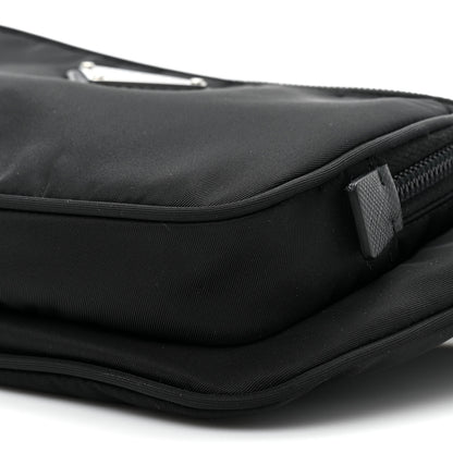 Prada Re-Nylon Saffiano Belt Bag Black 8 of 11