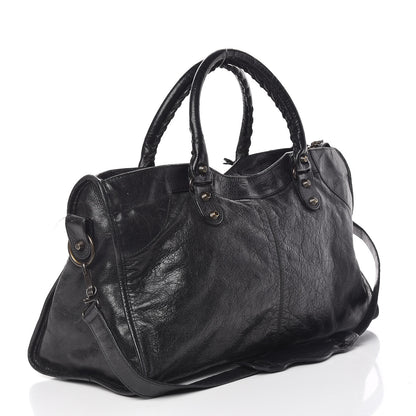 Balenciaga Agneau Classic Hardware Part Time Black 3 of 13
