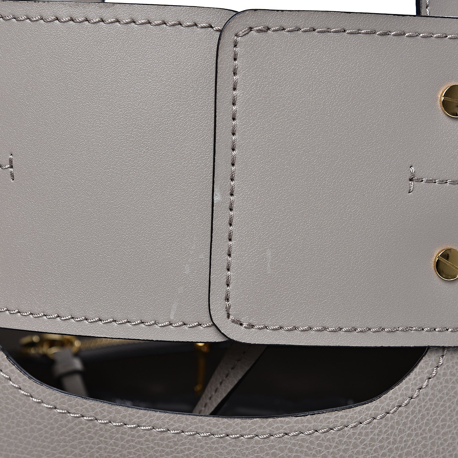 Chloe Smooth Grained Calfskin Medium Aby Tote Motty Grey 9 of 11