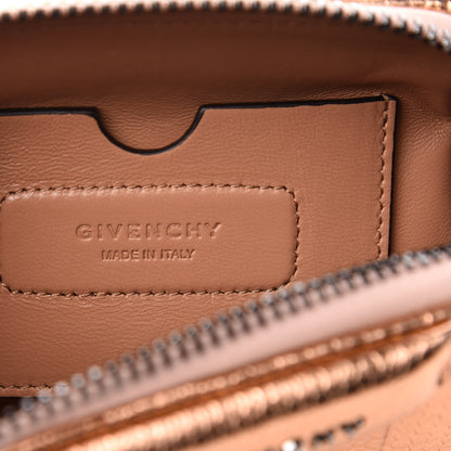 Givenchy Metallic Water Snake Nano Antigona Light Pink 6 of 9