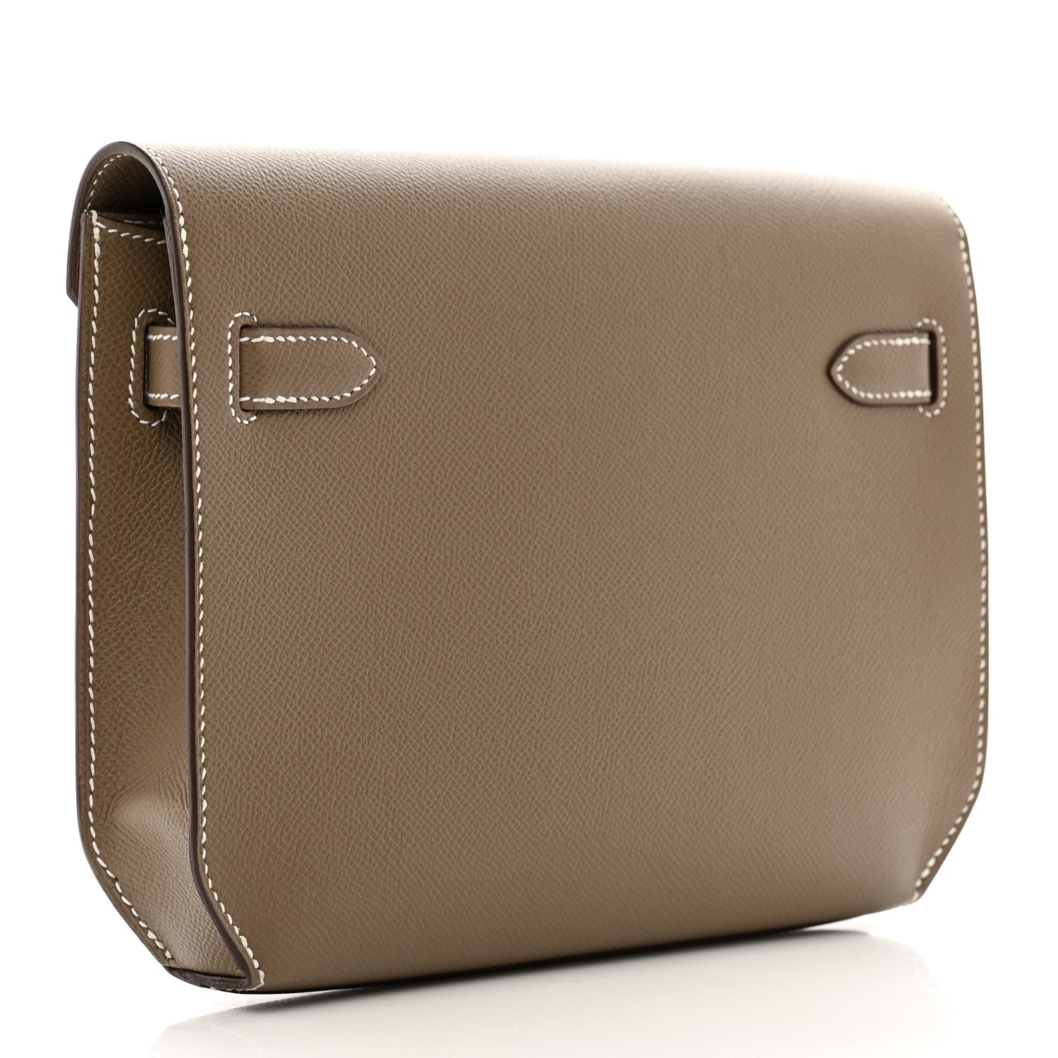 Hermes Epsom Kelly Depeches 25 Pouch Etoupe 3 of 10