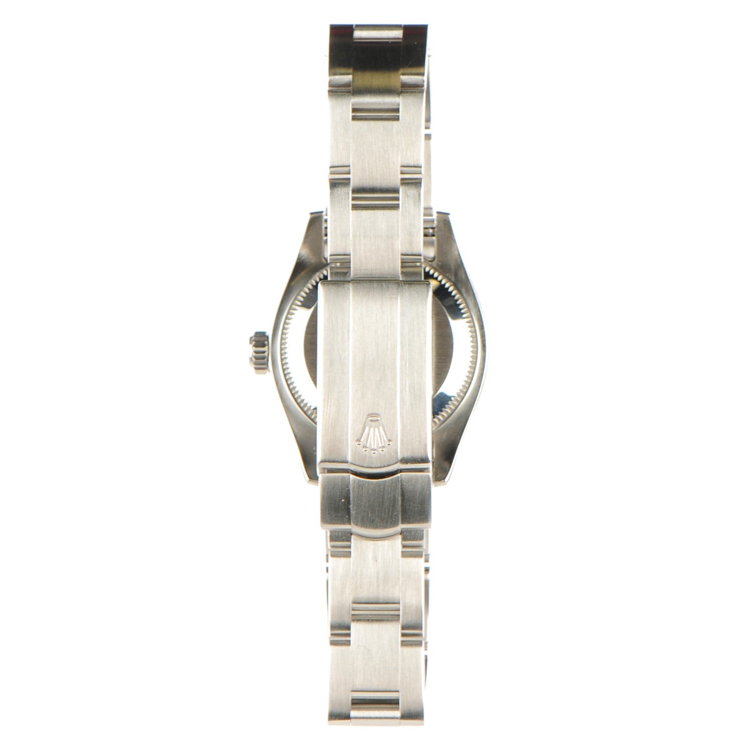 Rolex Stainless Steel 26mm Oyster Perpetual Watch Pink Index 176200 3 of 9