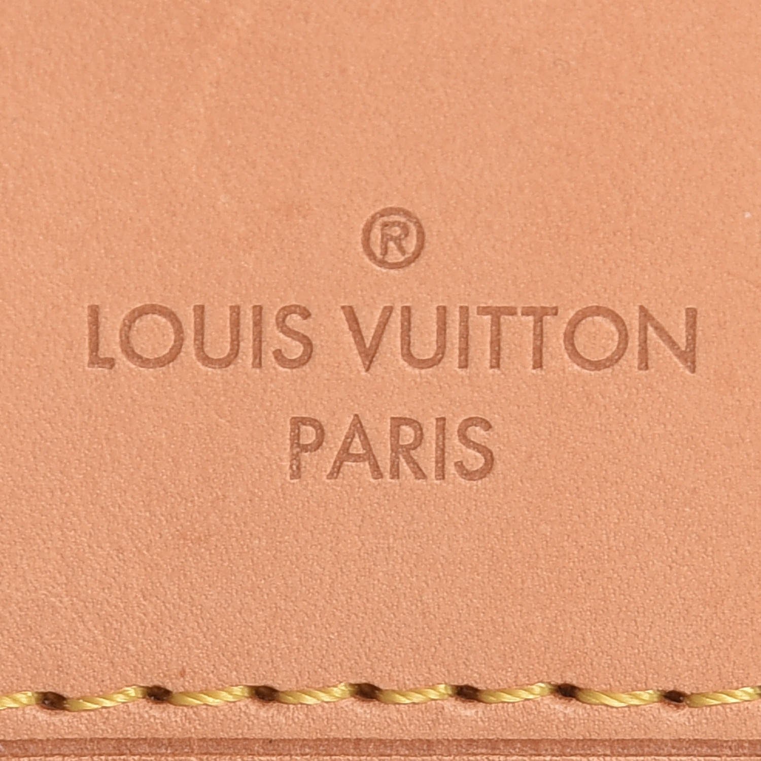 Louis Vuitton Vachetta Luggage Tag 4 of 5