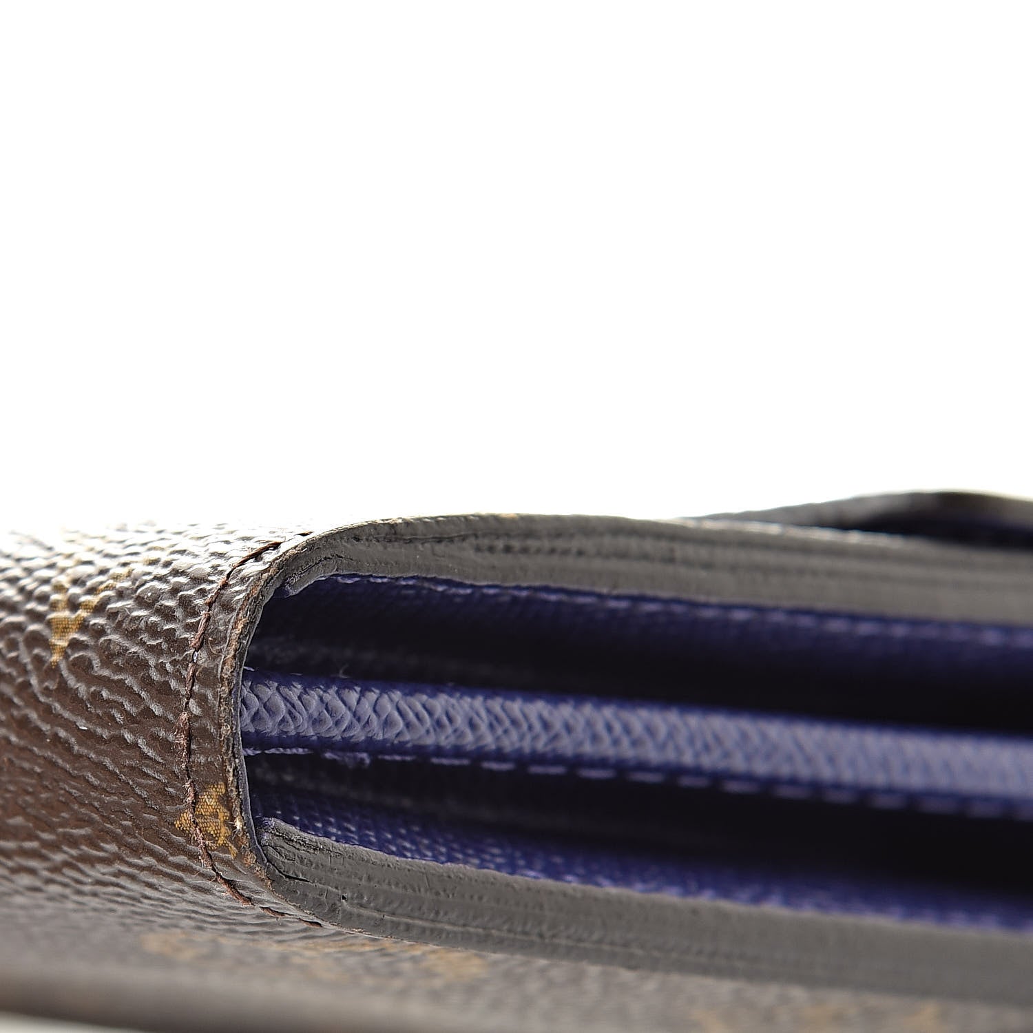 Louis Vuitton Monogram My LV Heritage Sarah Wallet NM Blue Marine Violet 10 of 11