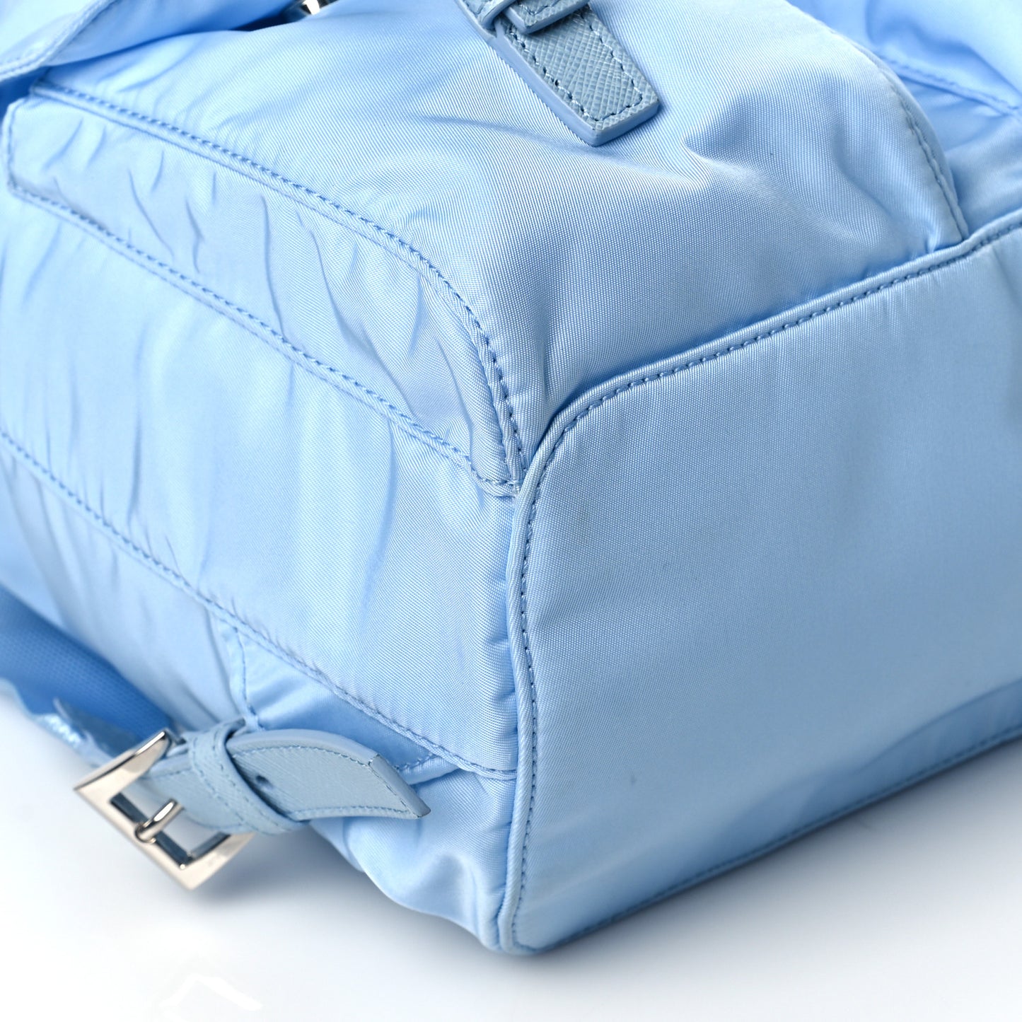 Tessuto Nylon Vela Small Backpack Celeste