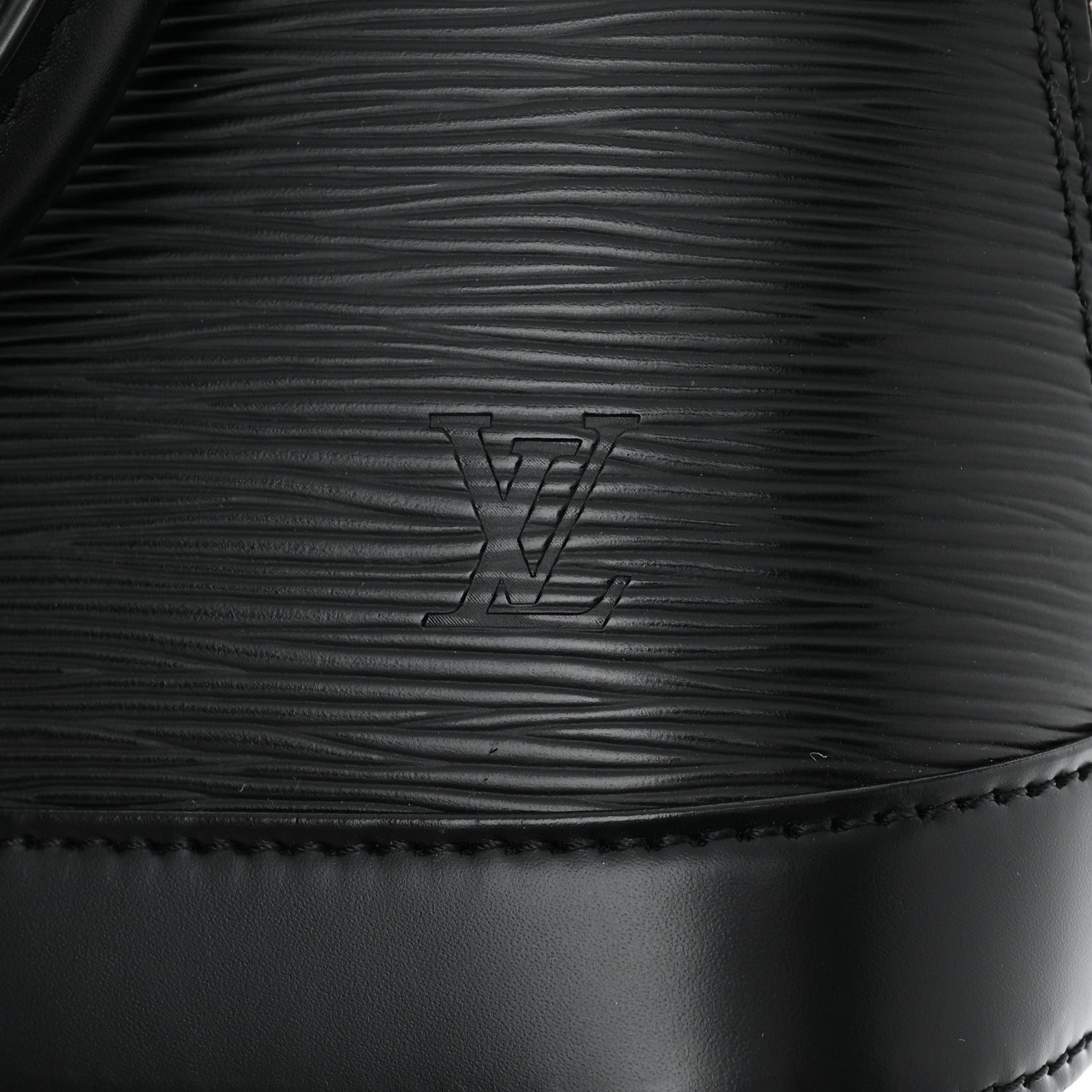 Louis Vuitton Epi Alma BB Black 7 of 12