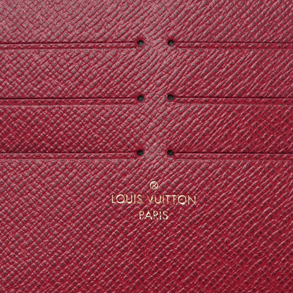 Louis Vuitton Calfskin Felicie Card Holder Insert Fuchsia 6 of 6