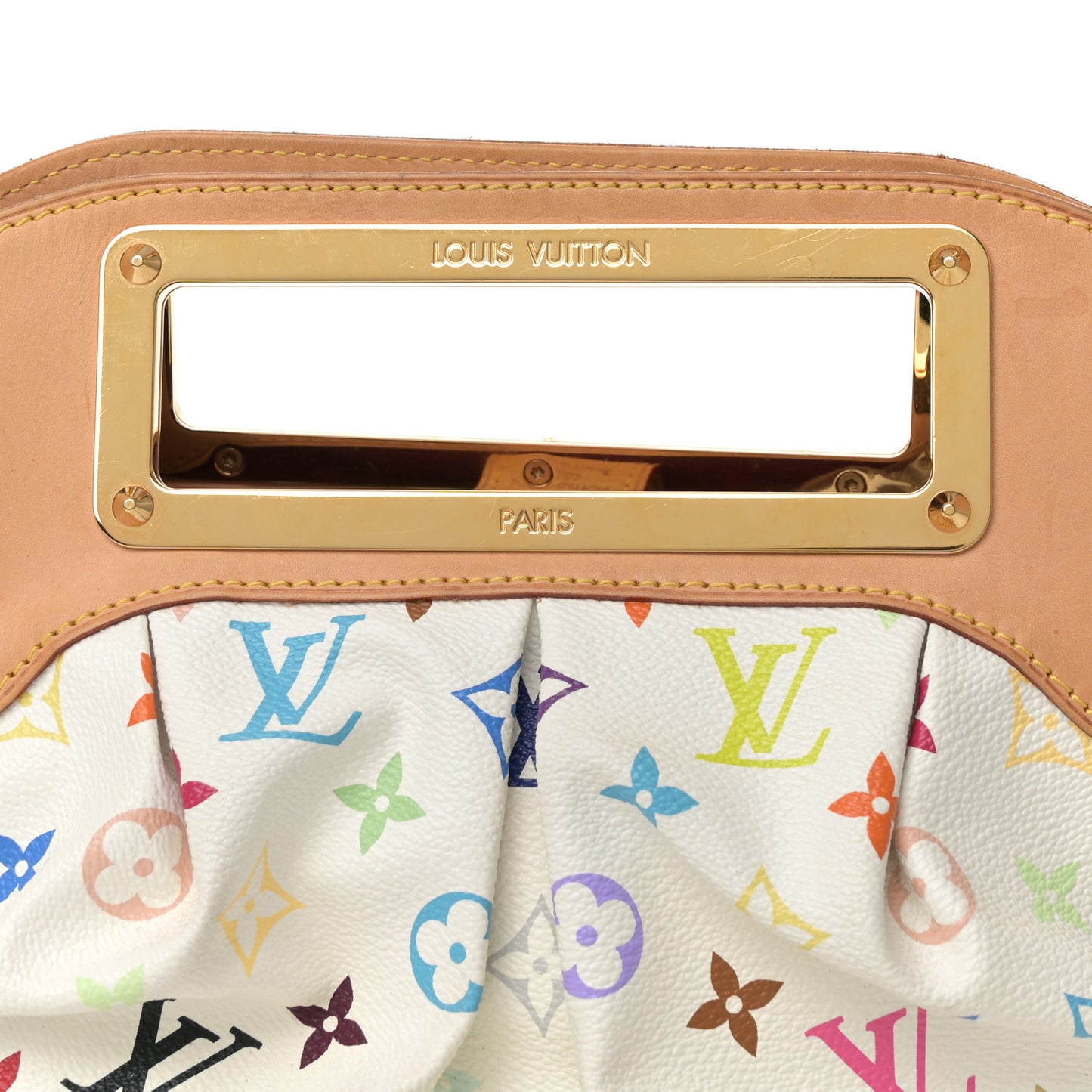 Monogram Multicolor Judy PM White