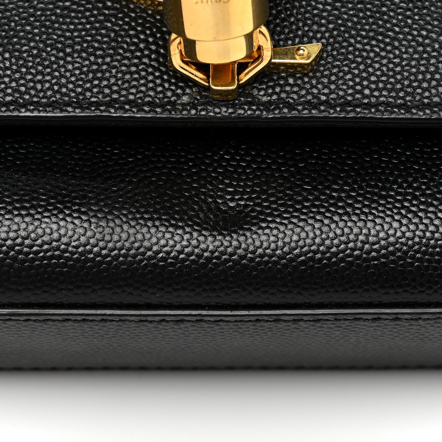 Saint Laurent Grain De Poudre Medium Classic Monogram Kate Tassel Satchel Black 13 of 13