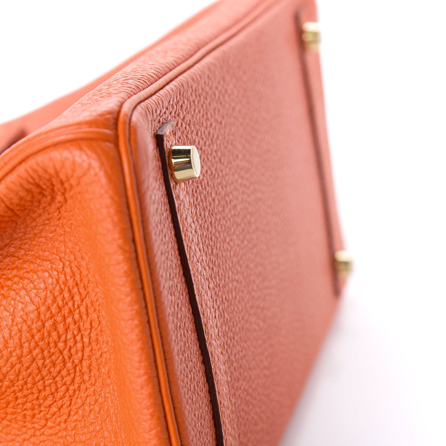 Hermes Togo Birkin 30 Orange 14 of 32