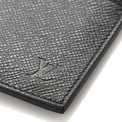 Louis Vuitton Taiga Coin Card Holder Black 8 of 9