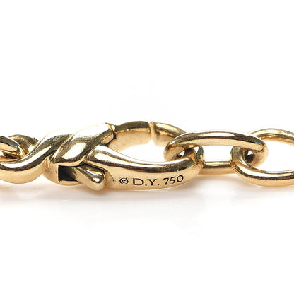 David Yurman 18K Yellow Gold Small Continuance Chain Necklace 36" 5 of 5