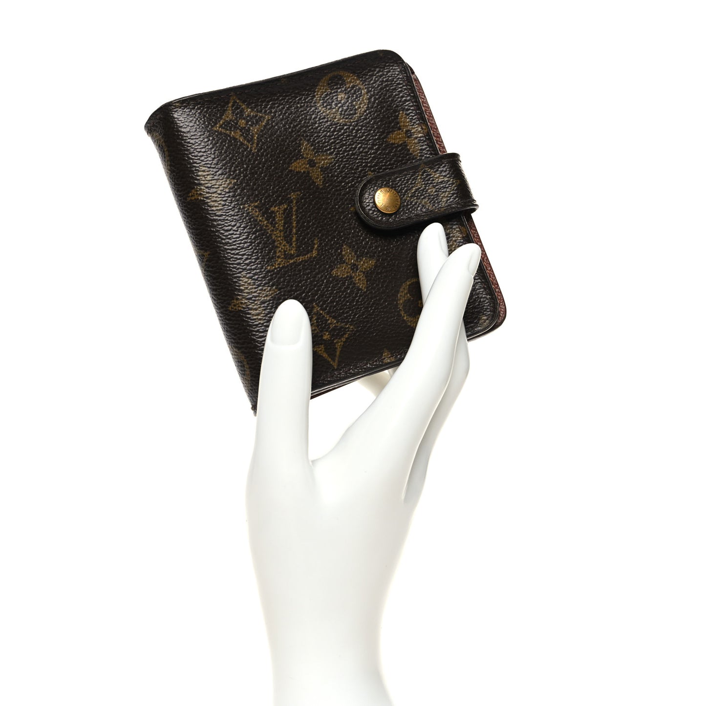 Monogram Compact Zippe Zipped Wallet