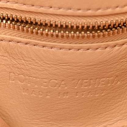 Bottega Veneta Lambskin Maxi Intreccio Padded Chain Cassette Crossbody Bag Almond 6 of 10